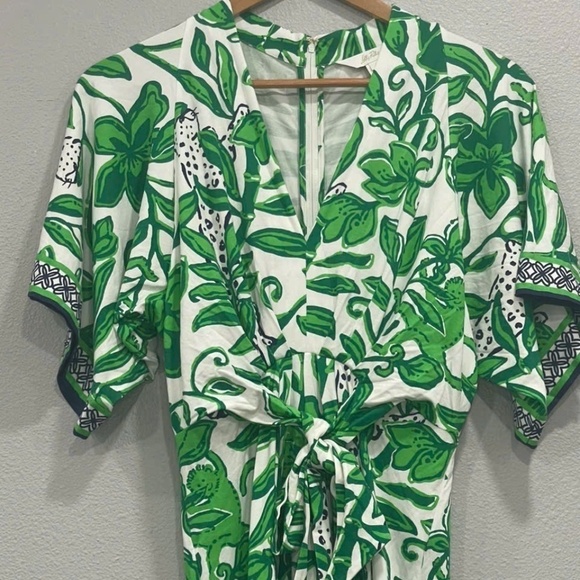 NWOT LILLY PULITZER Wisteria V-Neck Maxi Dress - Picture 3 of 4